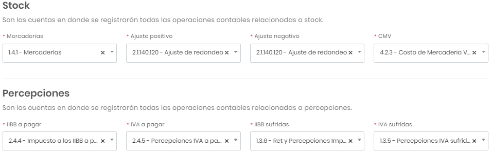 ¿cómo Configuro Las Cuentas Contables De Mis Asientos Automáticos Contabilium Aremk 0700